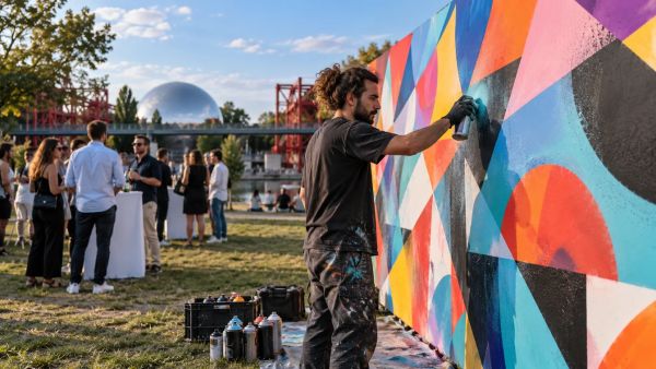 Comment transformer vos événements grâce à un graffeur stylé
